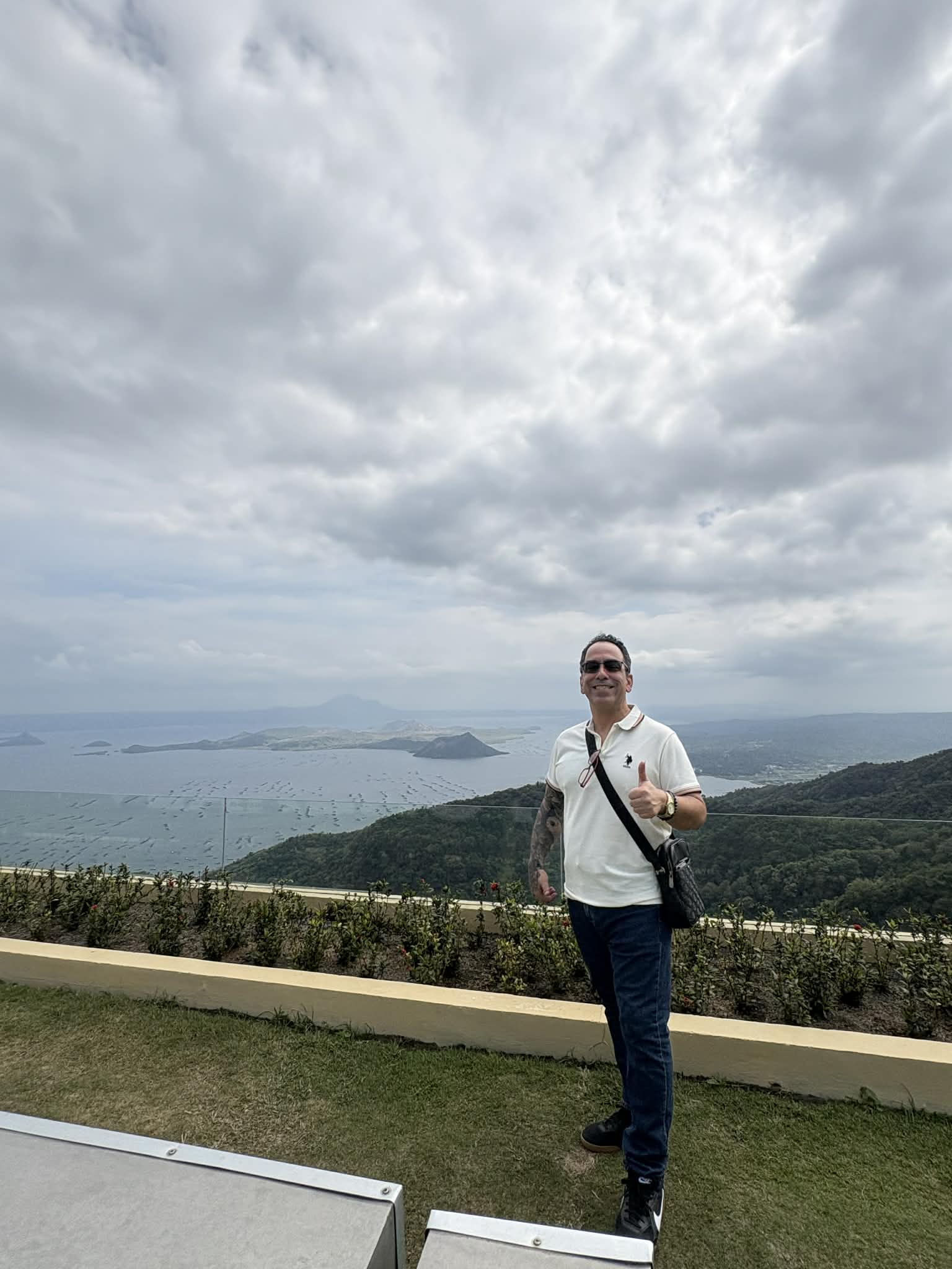 Joey Castillo at Taal, Philippines